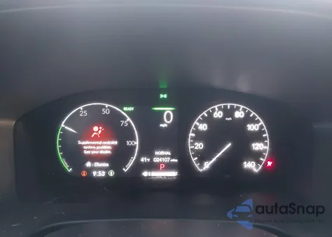 2023 Honda Cr-V Hybrid Sport из США, поврежденный, VIN 2HKRS6H55PH818342